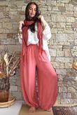 Randles Balloon Pant Rhubarb Rose